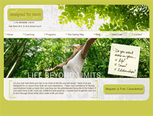 Tablet Screenshot of designedformore.com